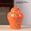 "High-End Blue & White Ceramic Tea Jar: Moisture-Proof, Sealed, Perfect for Home or Gift"