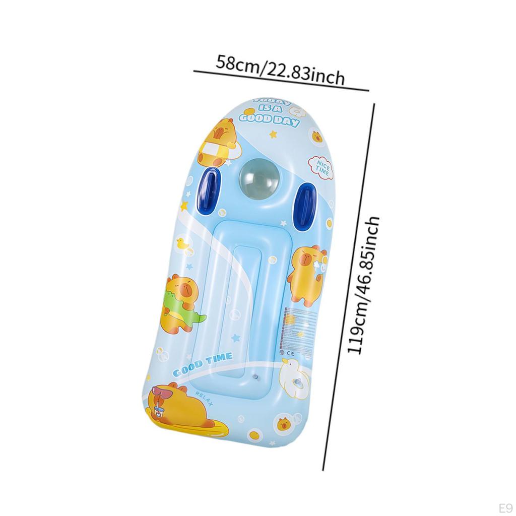 Inflatable Surfboard PVC Surfing Body Board for Kids Water Entertainment