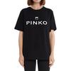 Letter Print Round Neck Loose Short Sleeve T-Shirt Women Tops Pink 101704A12Y-Z99