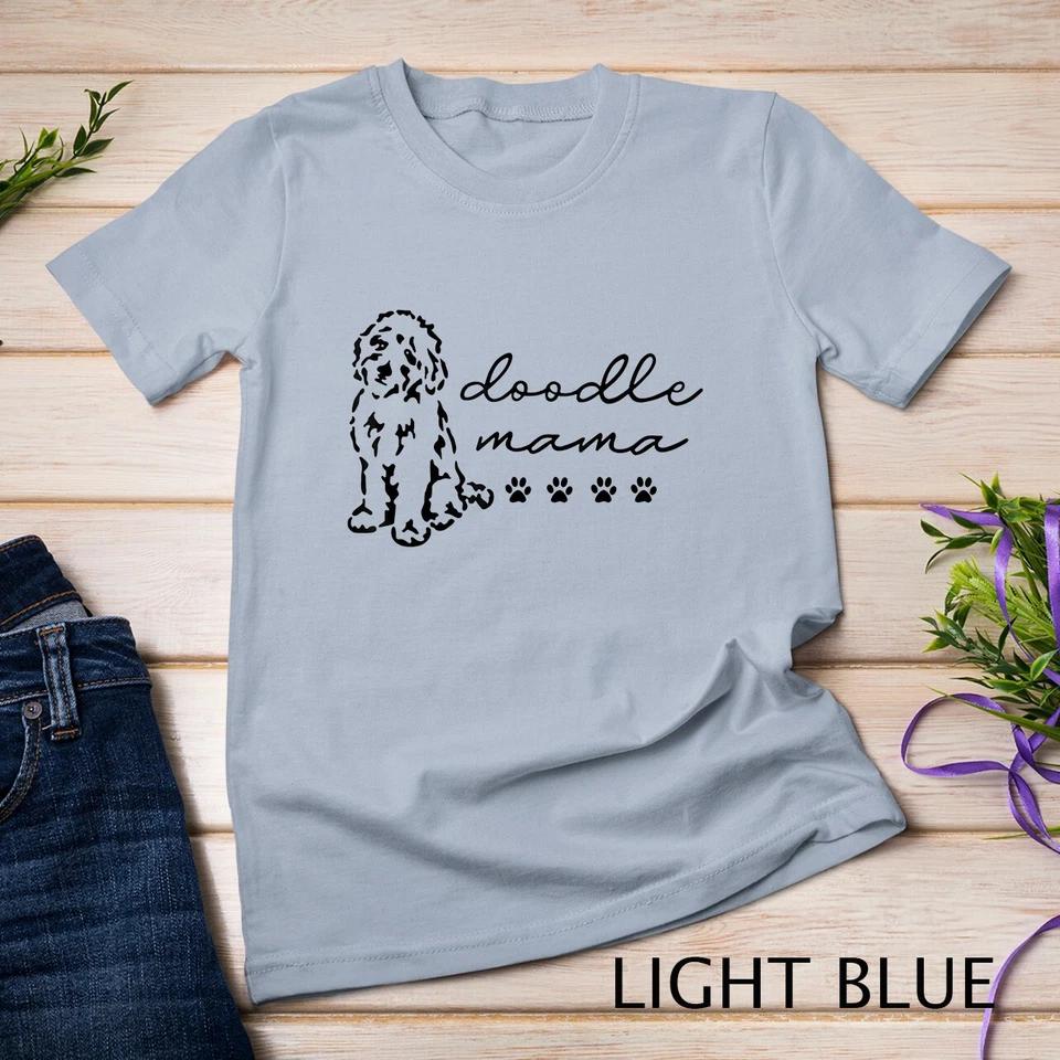 Doodle Mama Labradoodle Golden Gift Doodle Dog Lover Mom T-Shirt Unisex T-shirt 7 S