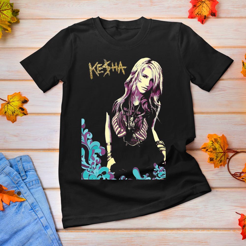 

New Rare Kesha Music Lover Heavy Cotton Black All Size Unisex Shirt MM756 Unisex T-Shirt XXXL