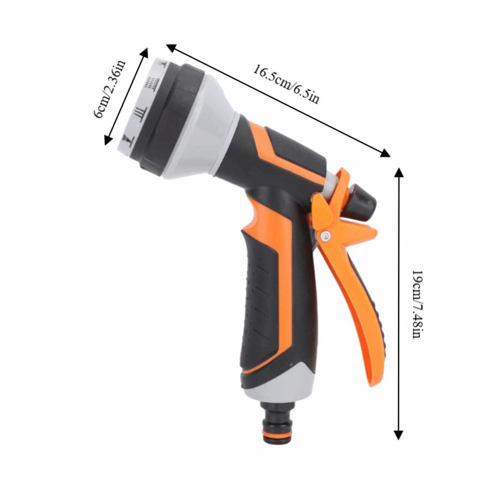 ABS,Rubber Hose Nozzle Sprayer 10  Modes Garden Sprayer Durable Water Hose Sprayer  Patio Rinsing