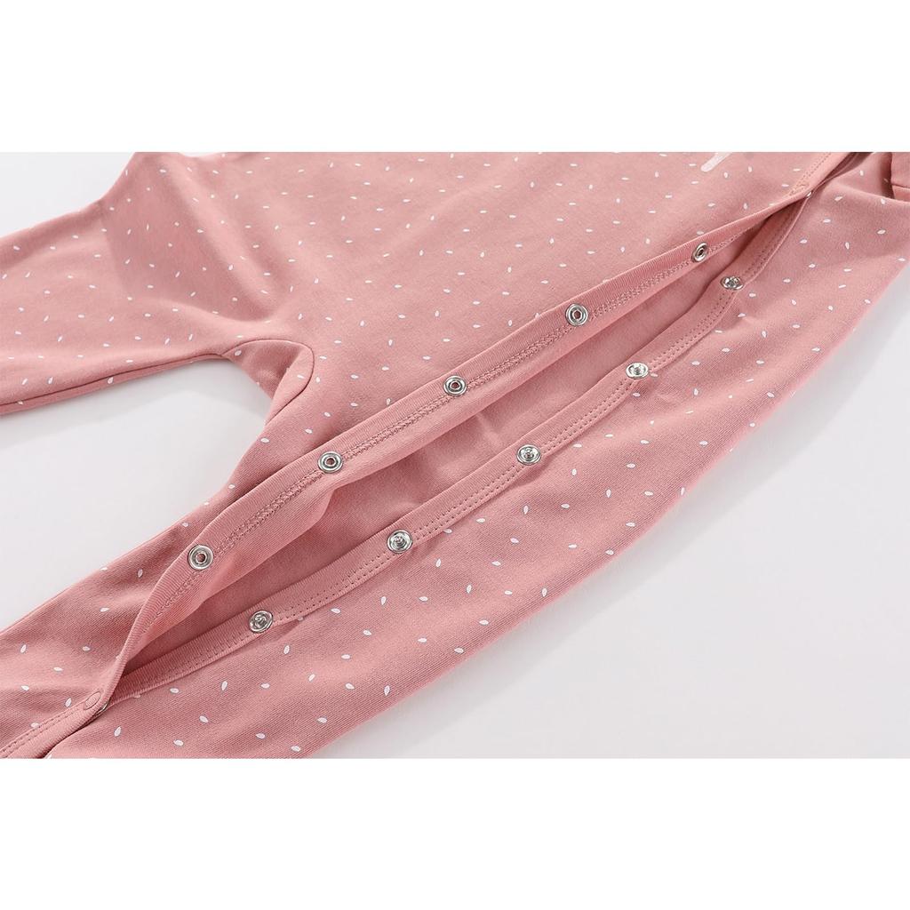 Unisex Baby Clothes Boys Girls Rompers 3 Pieces Cute Soft Open Front Long Sleeve Coverall Clothes Newborn Underwear Baby Shower Gift [JELYLOVE]