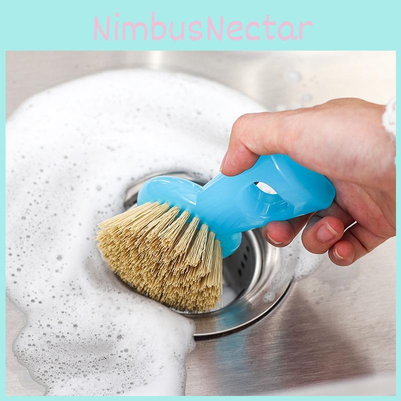 Kitchen Cleaning Brush Abs Plastic Stainless Steel For Pots And Pans