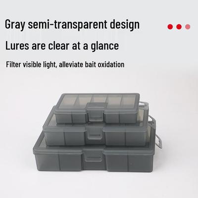 Multifunctional Fishing Gear Storage Box for Lures