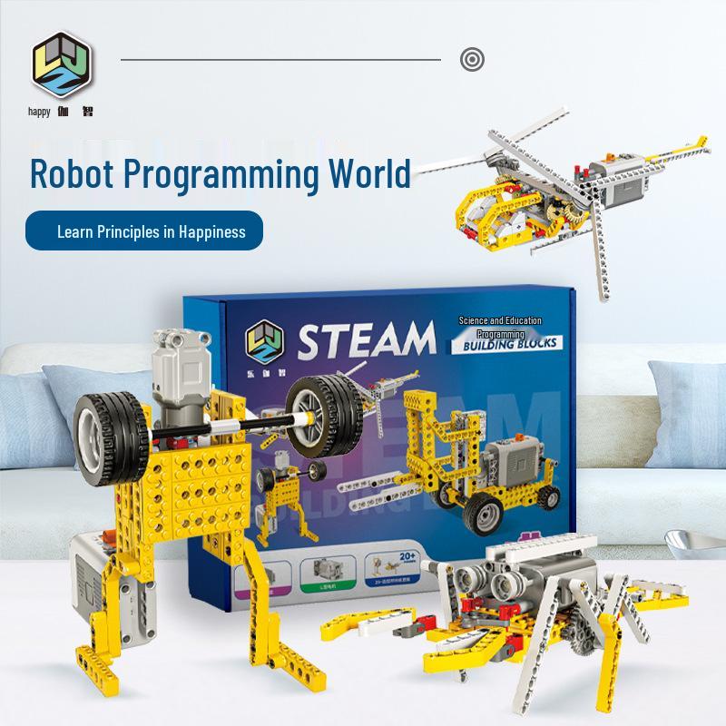 

Lego-Compatible Technic Robotics & Science Education Assembly Kit 37*30*8 CM