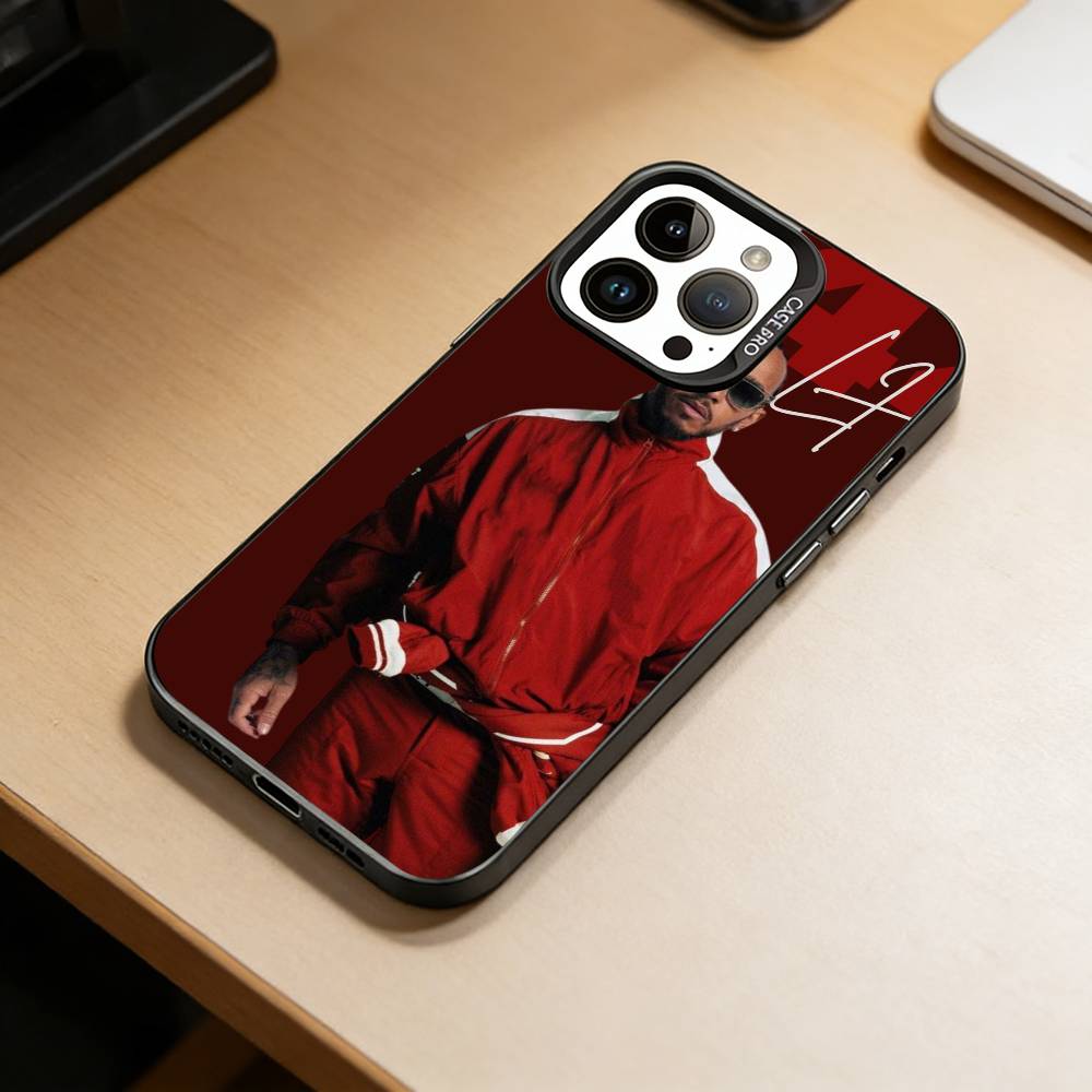 44 L-Lewis H-Hamilton  Phone Case For iPhone 17,16,15,14,13,12,11 Plus,Pro Max,XS,Colorful Silver Phone case Funda Cover iPhone14Pro