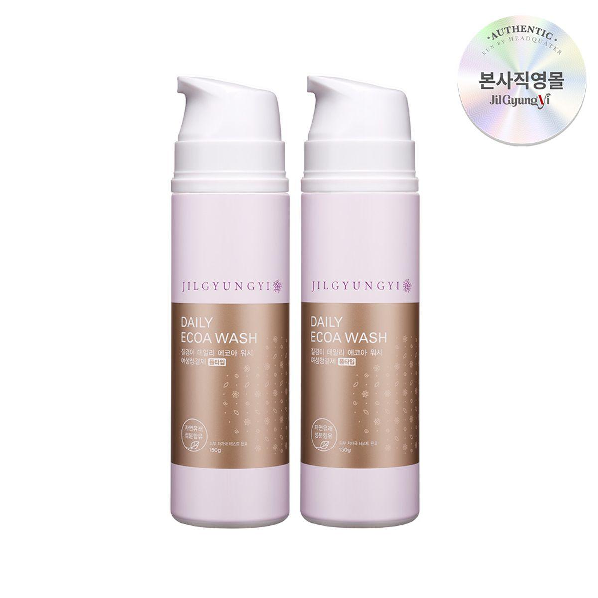 Feminine Wash Daily Eco Hour Wash Gold Foam 150g x 2