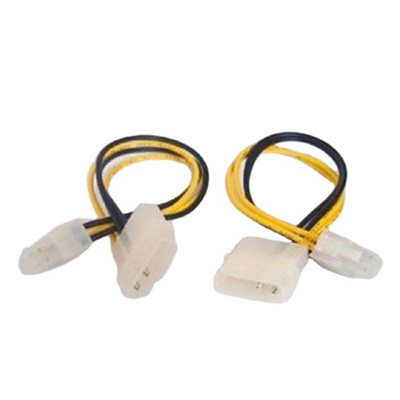 4Pin Connector 4Pin to Mini 4Pin Connector Auxiliary Power Adapter Cable Replacement for Motherboard Power