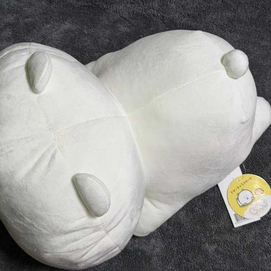 Authentic Nagano Nongdamgom Chewy Lying Big Mochi Cushion Plush Toy Brand New