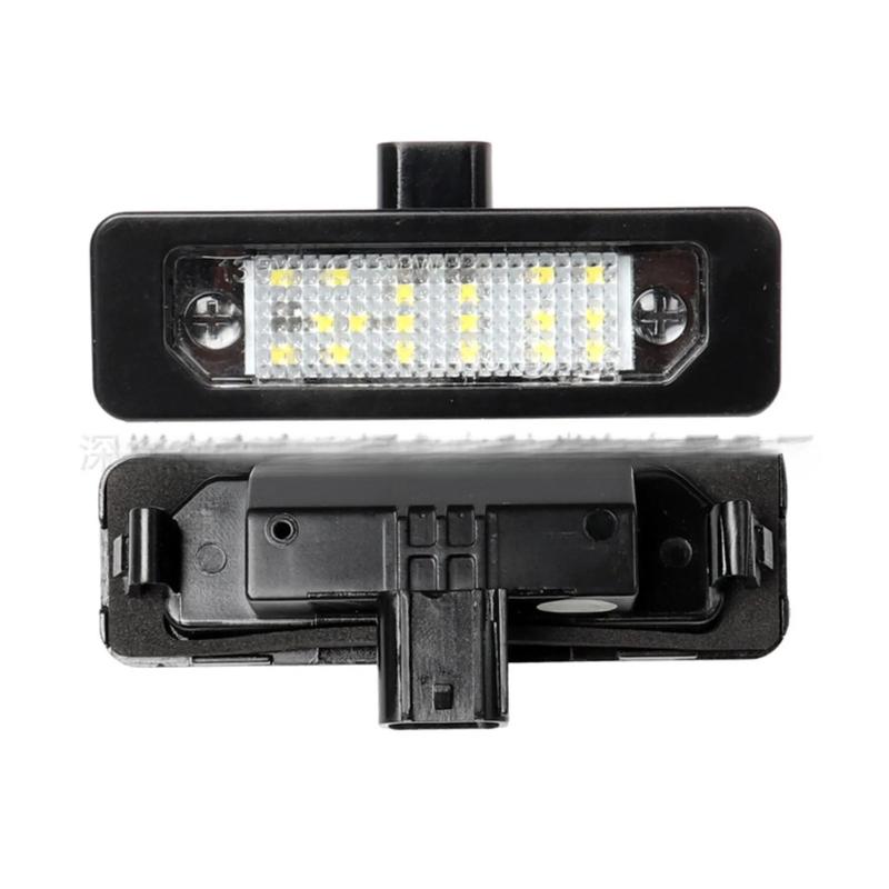 

License Plate Lamp Compatible with Ford Mustang Flex Taurus Focus Fusion LED Car Accessories Auto Parts Lighting System