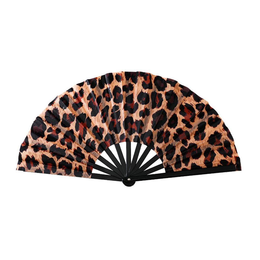 33cm Plastic Kung Fu Fan Halloween Party Decoration Prop Durable Lightweight Portable Gift For Cosplay Events