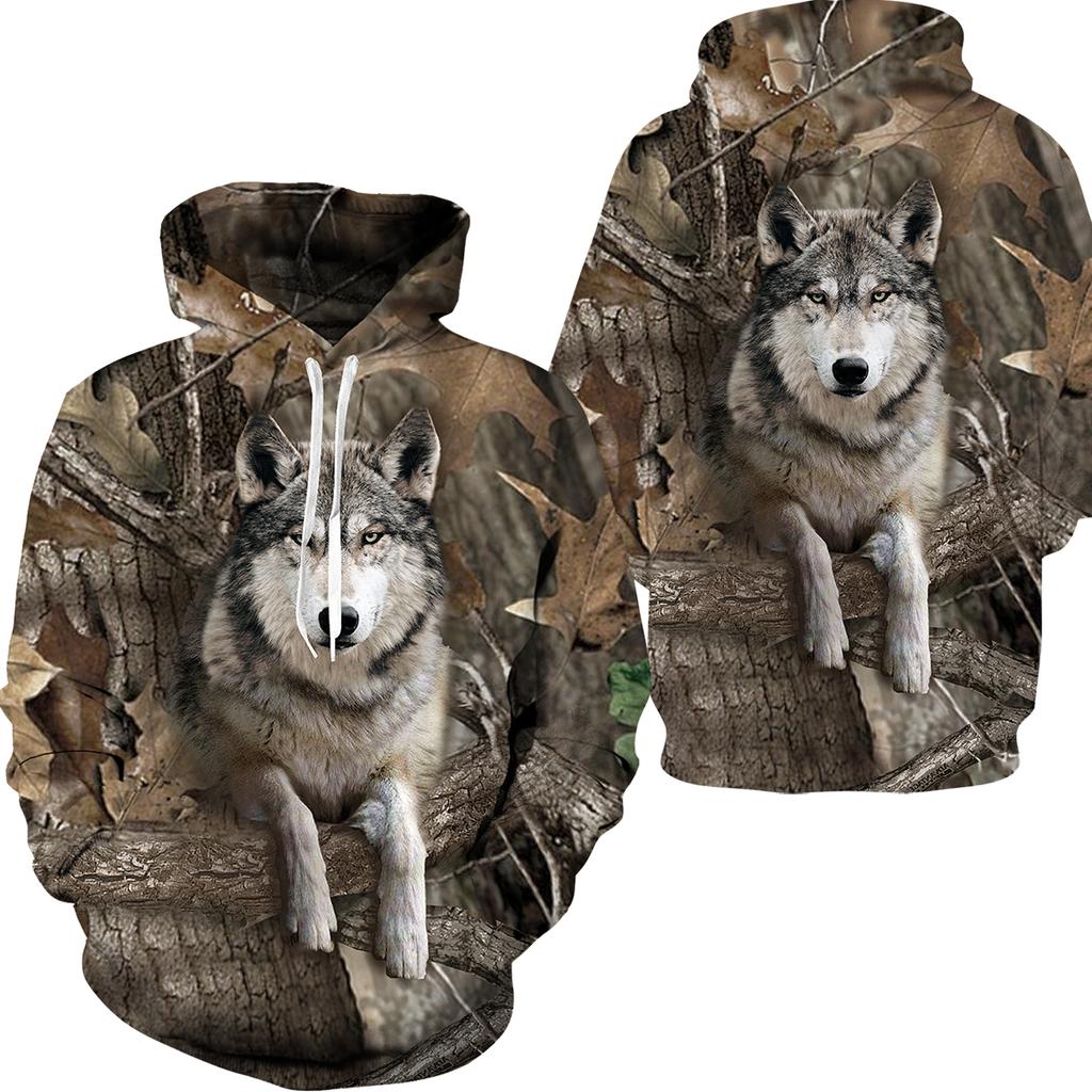 Hoodies 3D Print  Camouflage Animal Elk Wild Boar Boy Girl Casual Fashion Sweatshirts Oversized Hoodie Kids Pullovers Tracksuits