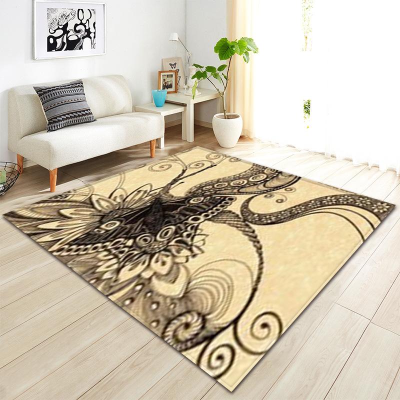 European Style Living Room Floor Mat Living Room Kitchen Foyer Carpet