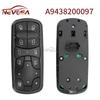 NEVOSA For Mercedes Benz Actros MP1 MP2 Truck Power Window Switch A9438200197 A9438200097 Control Glass Lifter Button