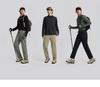 Men's Elastic Woven Long Pants