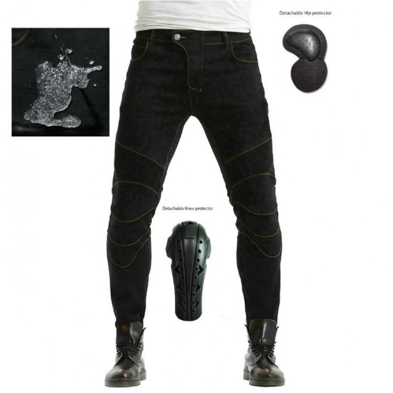 VOLERO Motorcycle Jeans All Season Stretch Reinforced Riding Pants Waterproof Men Women
