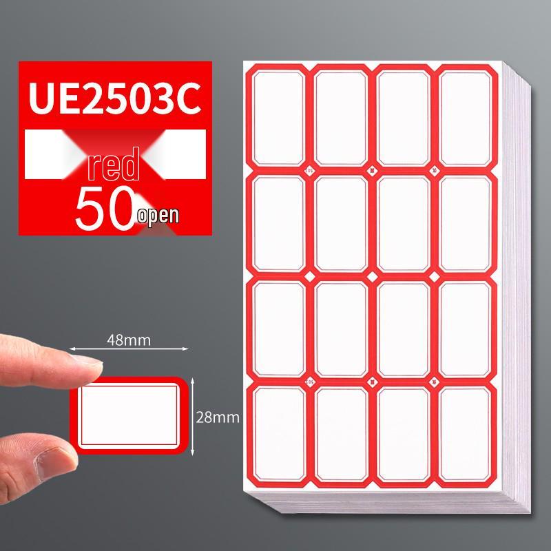 Roztomilé vodotěsné samolepicí poznámkové samolepky - Malé ručně psané štítky