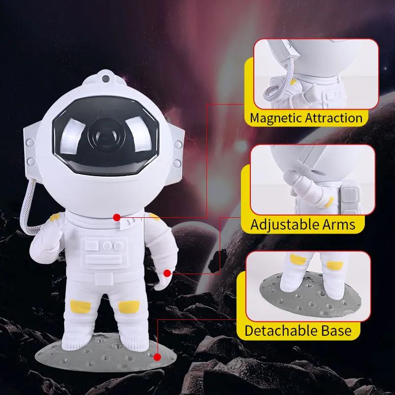 Astronaut Projector LED Night Light Starry Sky Porjectors Lamp with Remote Control for Bedroom Desktop Decoration Birthday Gifts