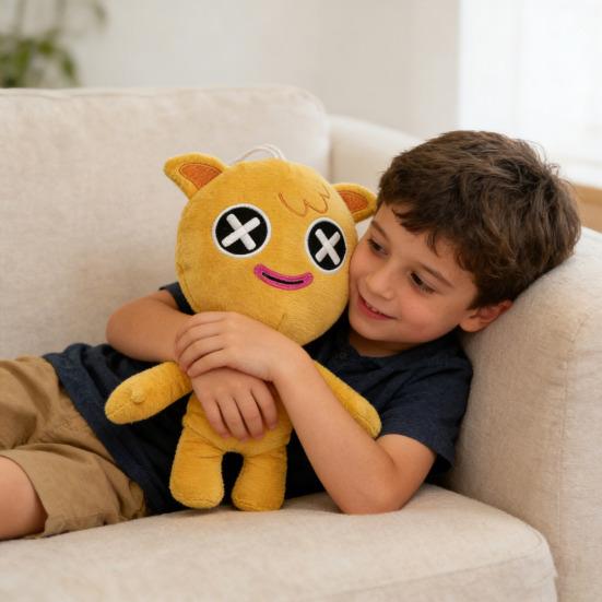 Playtime Chapter Character Doll 25cm Soft Stuffed Animal Cuddly Huggable Pillow Home Decor Gift for Kids Fans