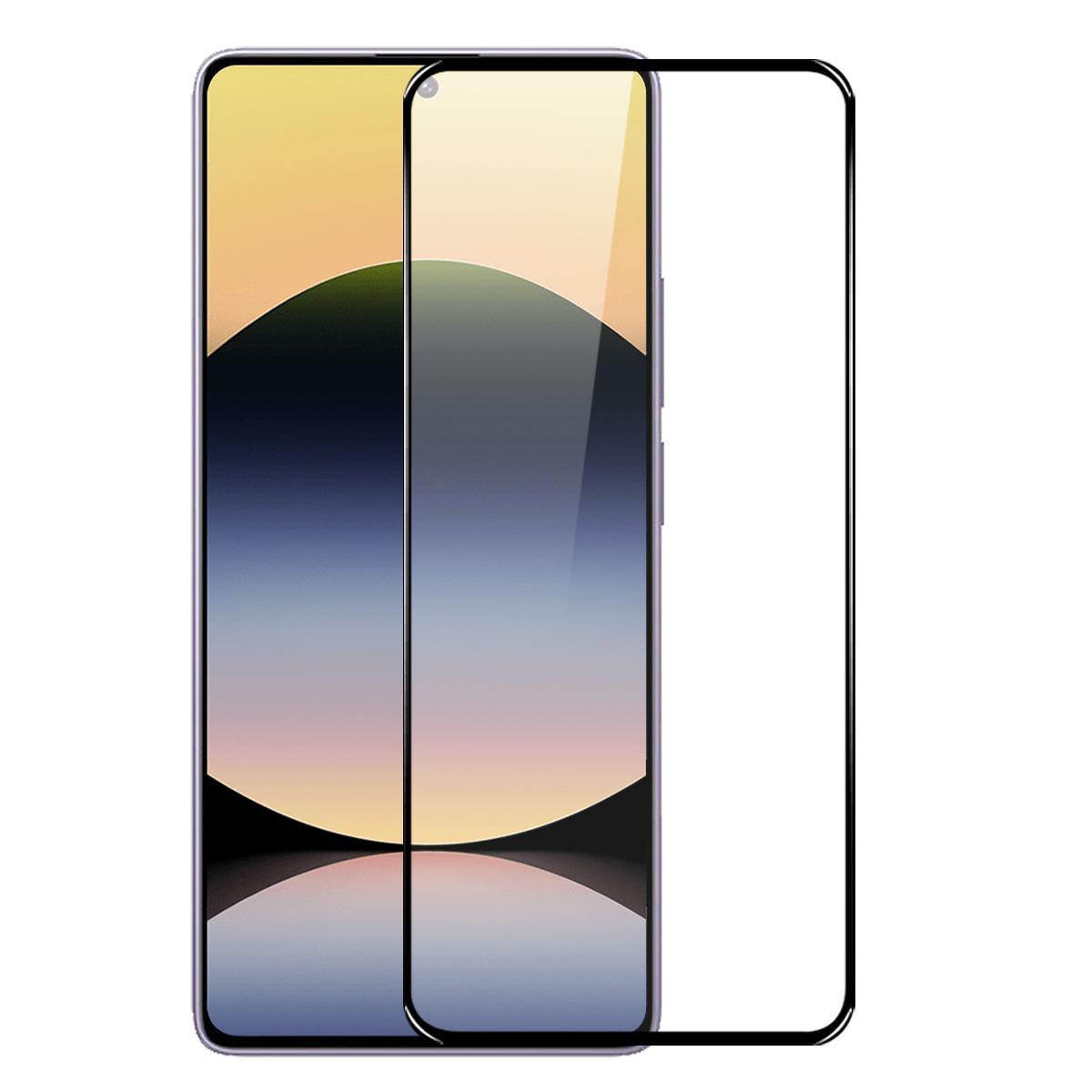 

NORTHJO A+ For Xiaomi Redmi Note 14S 4G Screen Protector High Aluminum-Silicon Film 0.3mm 2.5D Black