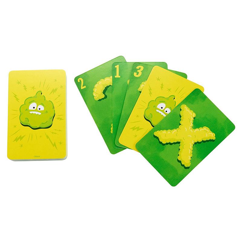 Gas Out Game Odorless Toxic Free Cute Cloud Shape Funny Kids Gift Fart Card Toy for Family Party