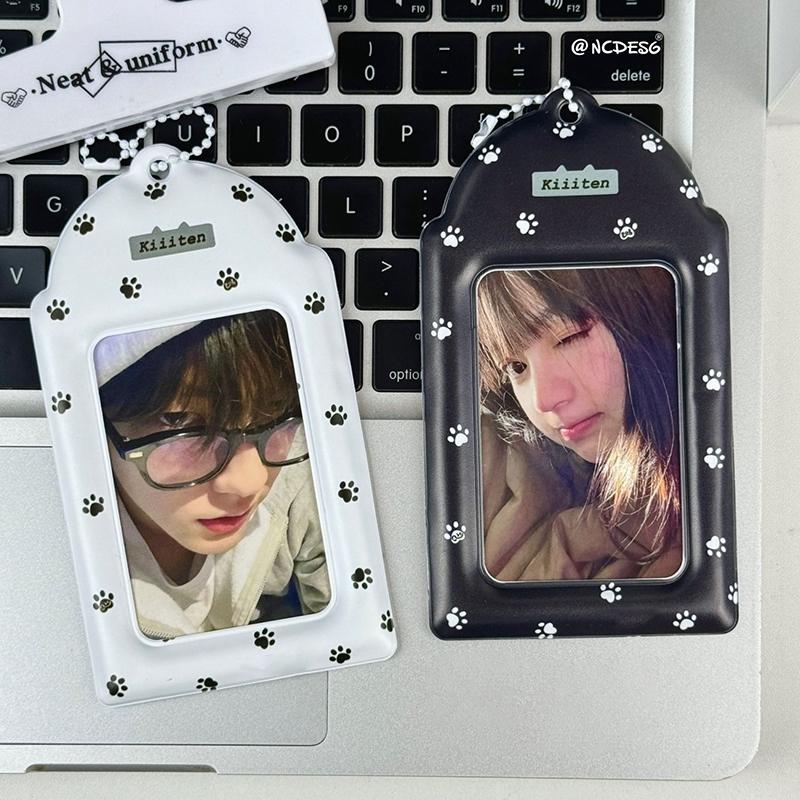 Portafototessere Raccoglitore per Carte da 3 Pollici Portafototessere Kpop Portafototessere Maniche Carine per Album di Fototessere Set Portacarte Kpop