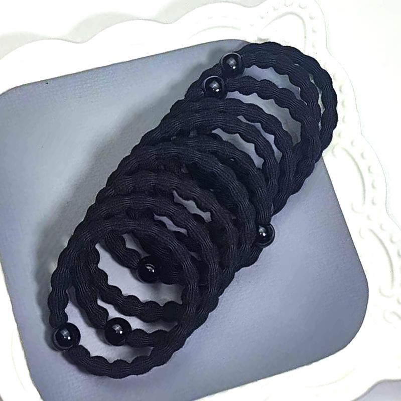 Candy Color High Elasticity Sports Hair Tie - No Damage Classic Ponytail Styling Accessory