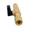 R22 Straight Ball Valves R410a SHUT-OFF 1/4\\\" FIT