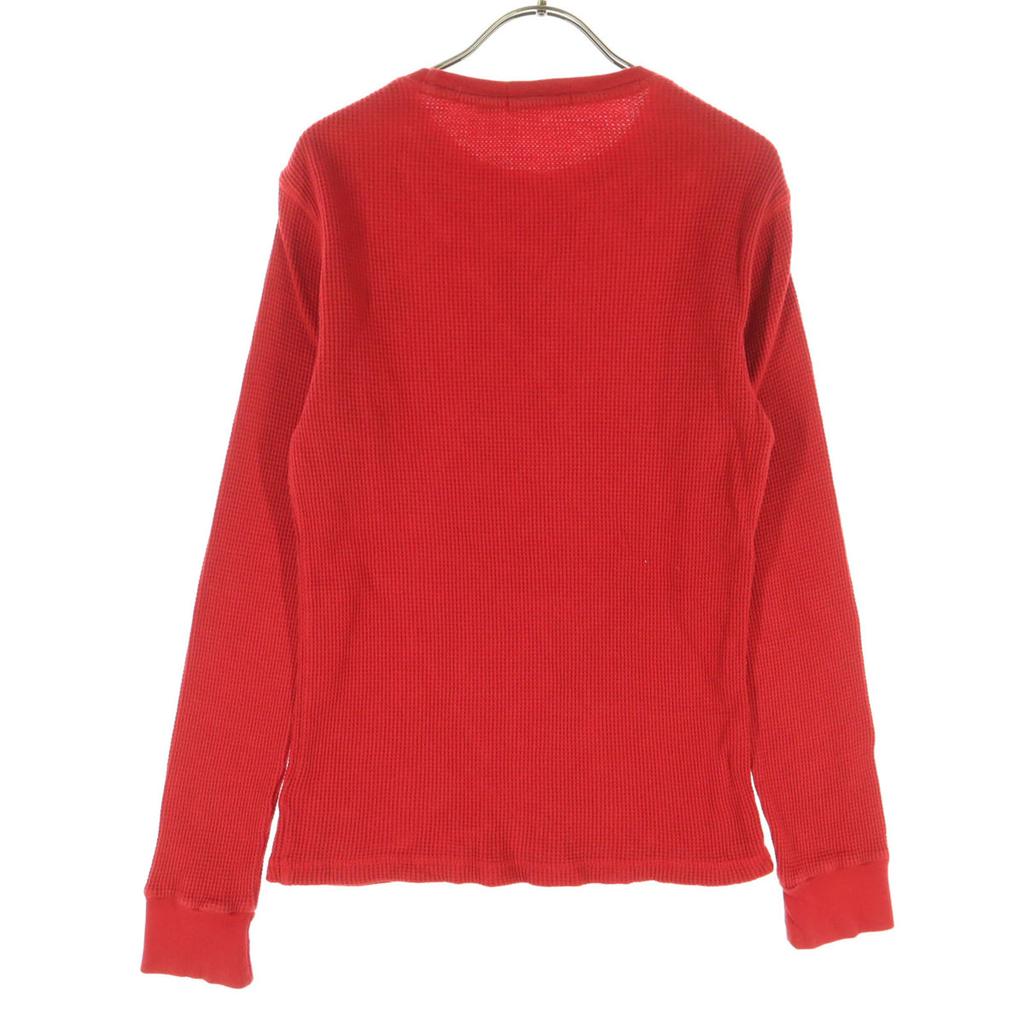 Beauty Products POLO RALPH LAUREN One Point Logo Long Sleeve Cotton Thermal T-shirt Men's Used