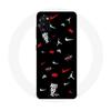 Case - Maniacase - Samsung Galaxy A41 - Nike Jordan - White Red - Flexible