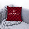 Cclassic C-Canali Cushion Cover Premium Comfort Reversible Pillow Cove -Two in One Design for Any Room & Car Interior