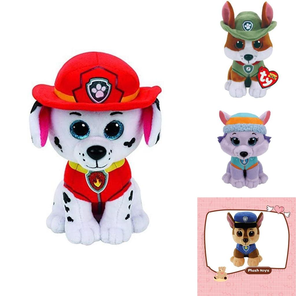 Adorable Paw Patrol Dog Plush Toy Featuring Beloved Characters Marshall Rubble Chase Rocky