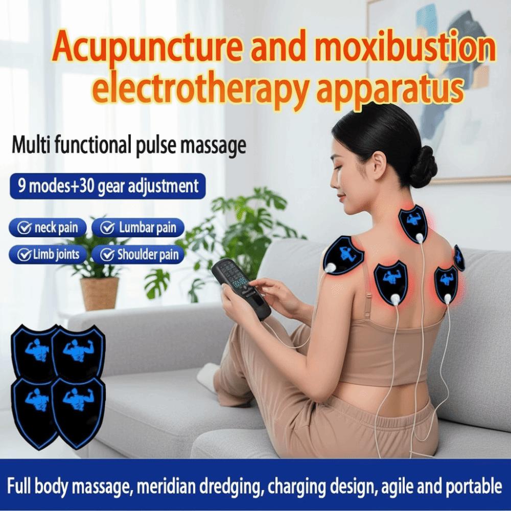 Meridian Therapeutic EMS Massage Device Muscle Training Electric Microcurrent Massage  Back Massage
