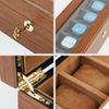Elegant Wooden Watch Box With Soft Lining And Visible Top Holds 6 10 Or 12 Timepieces Minimalist Watch Organizers