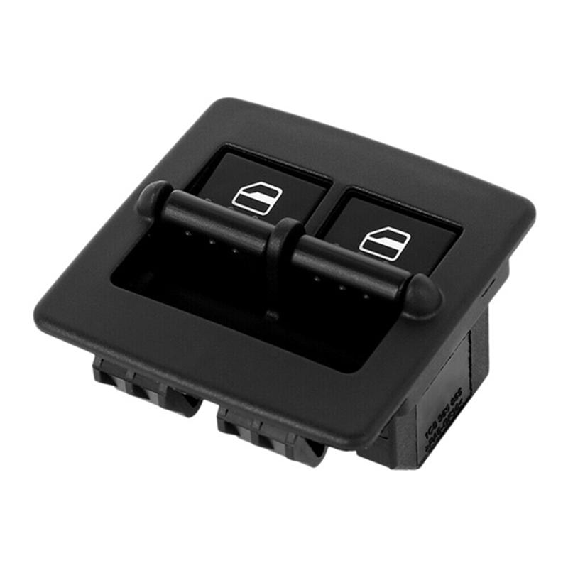 Car Power Window Glass Lift Switch Window Control Button 1C0959527 For VW Beetle 1998-2010 чёрный