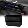 Universal Leather Car Seat Gap Organizer Storage Bag Seat Box Holder Accessories