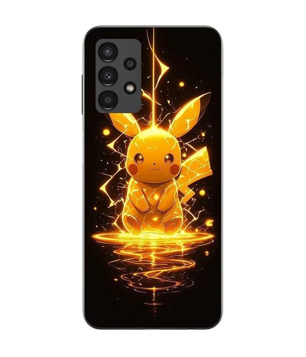 Coque Maniacase Pour Samsung galaxy A13 4g Pikachu Eclair