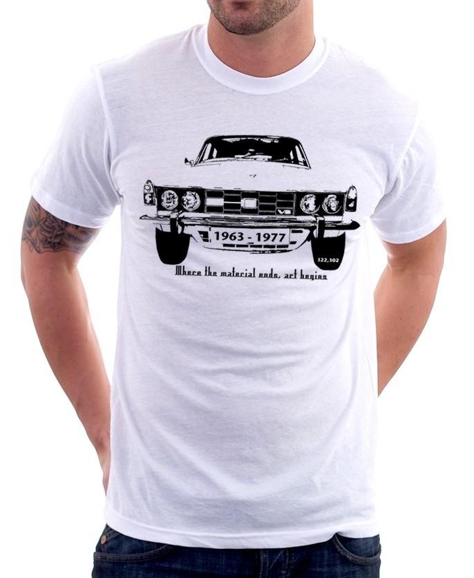 ROVER P6 V8 3500L classic car retro printed tshirt 9482 S разноцветный