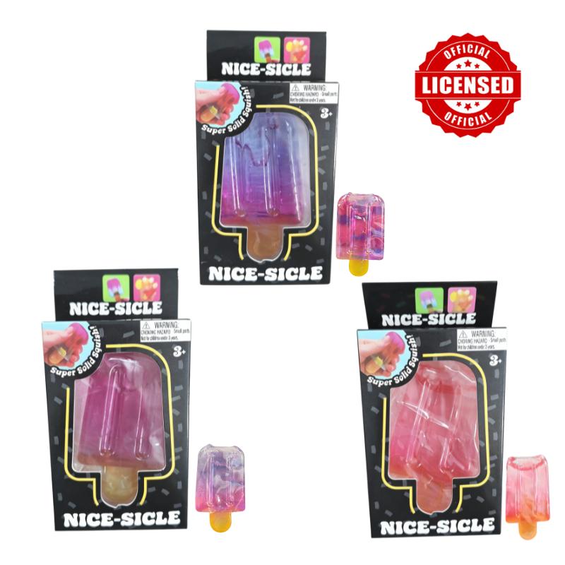 Schylling Gelato & Dado Morbido da Spremere Giocattolo Sensoriale Fidget Sorpresa Sollievo dallo Stress Festa Scatola Cieca Decorazione da Scrivania Regalo