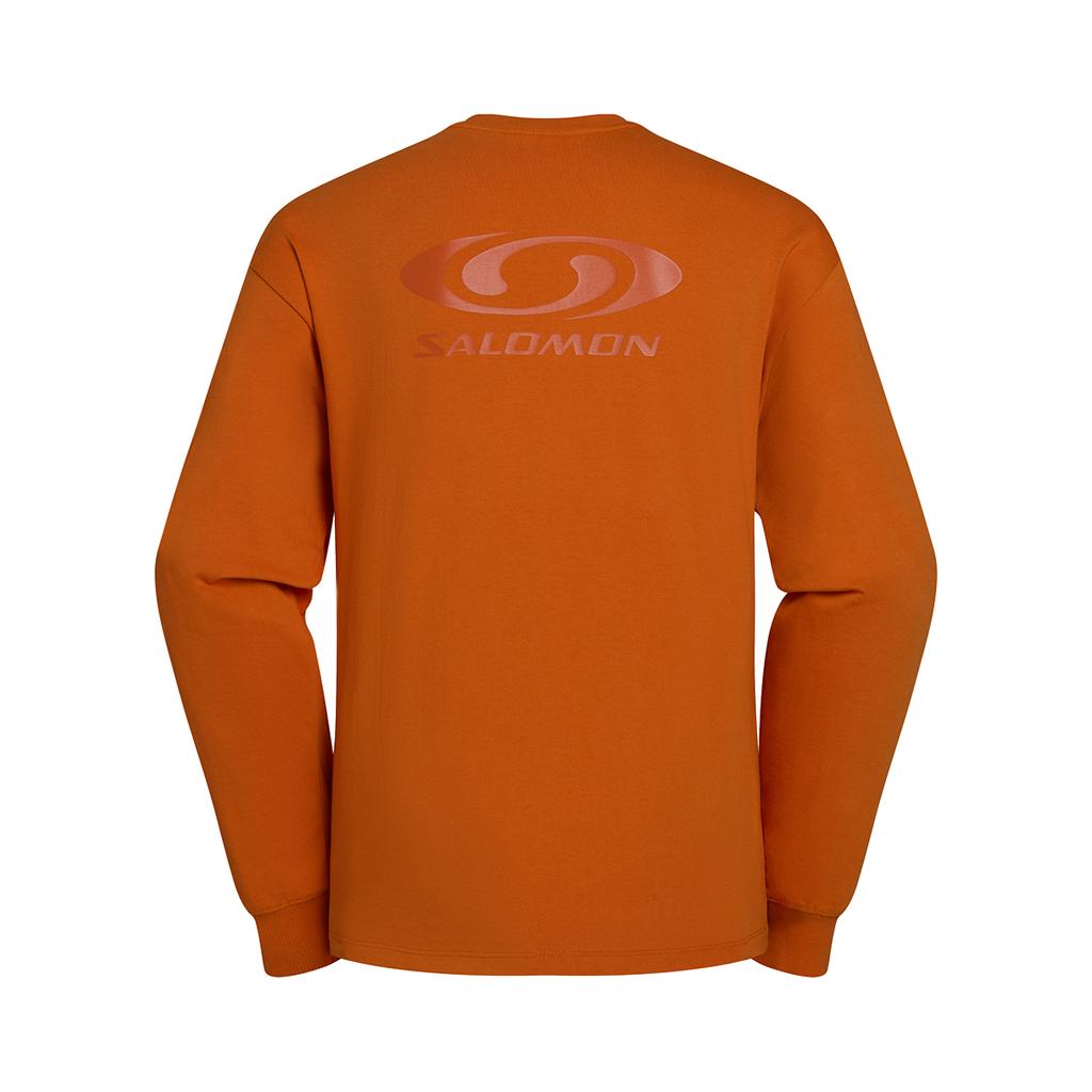 Salomon Outdoor Trend Round Neck Long Sleeve T-Shirt Link Long Sleeve Sweatshirt Unisex Tops C30180