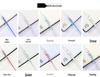 Farbige Glas-Dip-Feder Geschenkbox - Signatur & Kreativer Swatch-Stift