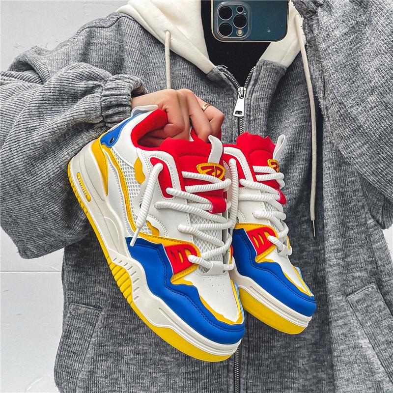 Men Casual Sneakers Sports Shoes Male Retro Designer Fashion Comfortable Platform Running Man Walking Shoes Athletic Shoes