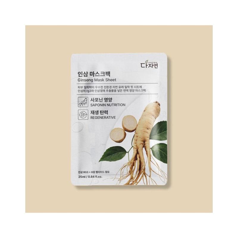 Dajayeon Ginseng Mask Pack 1 sheet