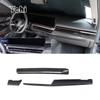 Real carbon fiber For BMW 5 Series G60 2025 Car Center Console Dashboard Panel Decoration Cover Sticker Interior Accessories