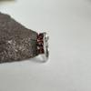 Серебряное кольцо с натуральным гранатом 2.617ct, вес изделия 3,19 гр (2181354)
