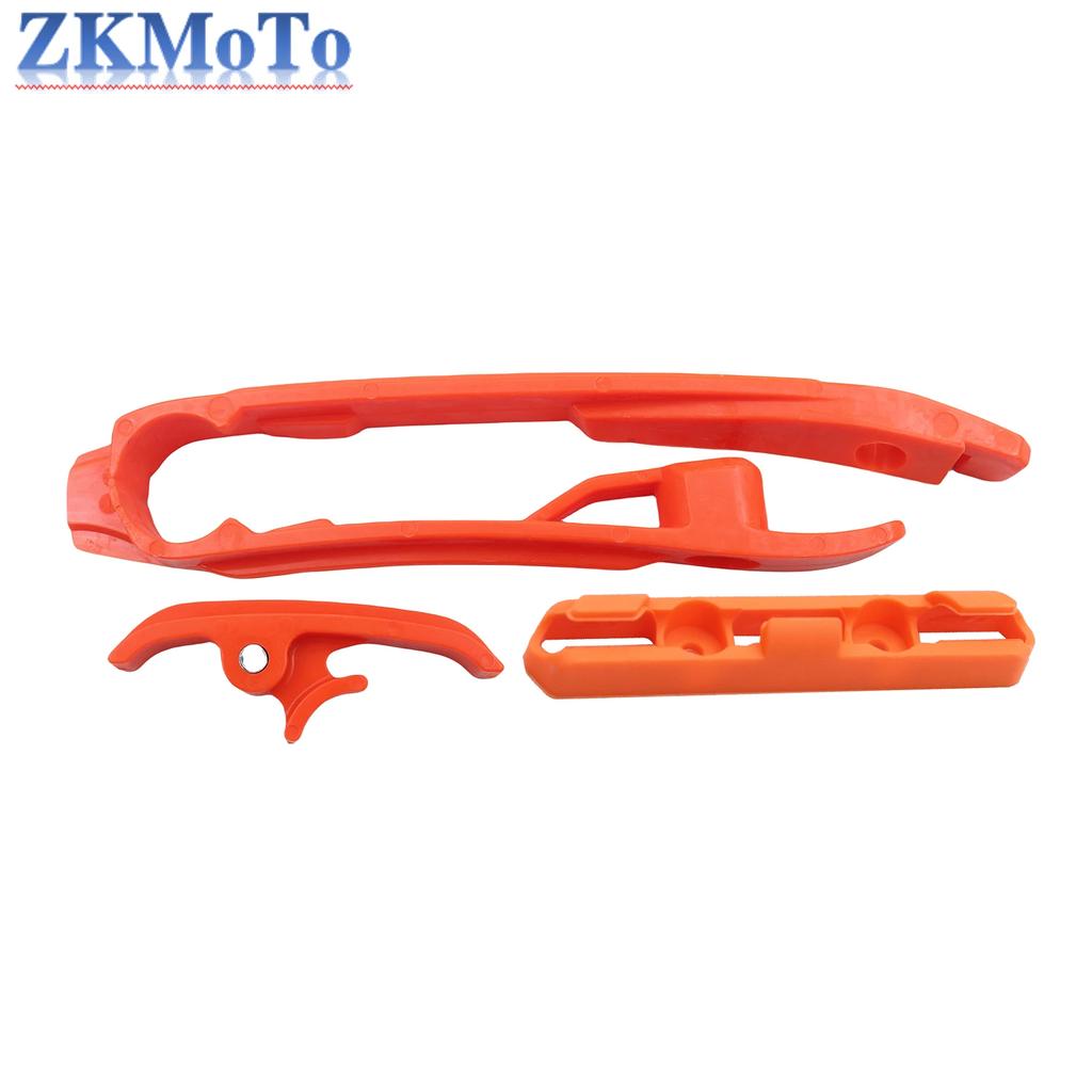 Swingarm Chain Slider Kit Chain Guard Guide Brake Hose Clamp For KTM SX SXF XC XCF For HUSQVARNA FC FS FX TC TXi FX350 2016-2022