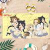 VIKAMA K-ON! Girl Fresh Yellow Beach Towel Quick-drying Super Absorbent Suitable for Beach Vacation Pool Summer Gift for Friends