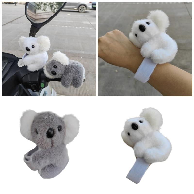 Unique Koala Doll Wristband Cartoon Animal Toy Bracelet Handmade Birthday Gift Cute Wrist Strap Decoration for Kids