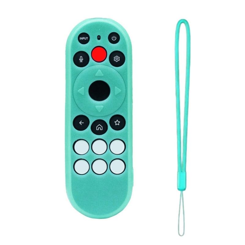 Remote Silicone Case Protective Skin Sleeve Antidop With Lanyard for XRT290 HDTV Voice Remote Control Accessories